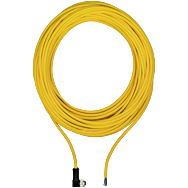 Принадлежности для устройств с фоторелейными барьерами PSENopt - PSEN op cable angle M12 4-p. shield. 30m - 630319