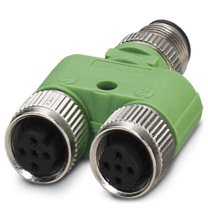 Y-разветвитель - SAC-5P-M12Y/2XM12FS VP - 1683468