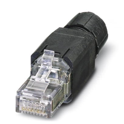 Штекерный соединитель RJ45 - VS-08-RJ45-5-Q/IP20 BK - 1658008