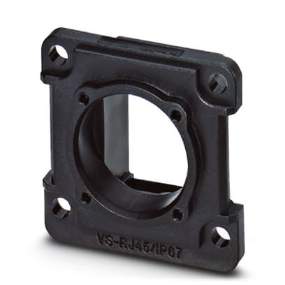 Монтажные рамы - VS-08-A-RJ45/MOD-1-IP67-BK - 1658642