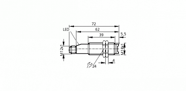 Фотоэлектрические датчики: OG5089  OGSLOOKG/V4A/US-100/POINTER