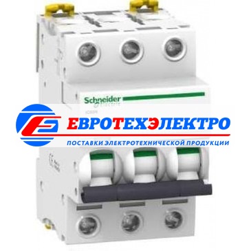 Schneider Electric АВТ. ВЫКЛ.iC60N 3П 32A B (арт.A9F78332)