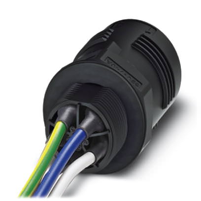 Проходная деталь - QPD W 4PE6,0 M25 1,0 BK - 1410397