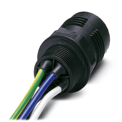 Проходная деталь - QPD W 4PE2,5 M20 0,5 BK - 1403737