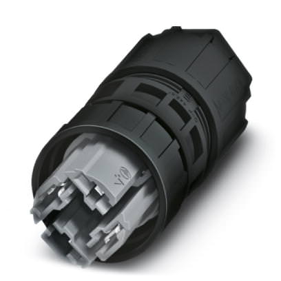 Разъем - QPD P 4X2,5 9-14 BK GY - 1582640
