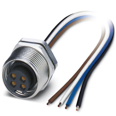 Встраиваемые разъемы - SACC-DSI-MINFS-4CON-M26/1,0 - 1453795