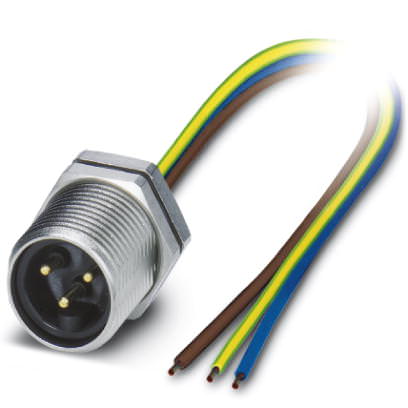 Встраиваемые разъемы - SACC-DSI-MINMS-3CON-UNF/1,0 - 1453753