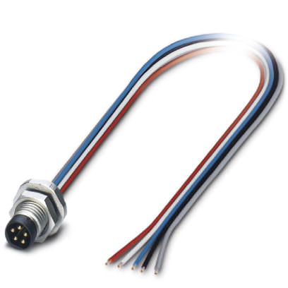 Встраиваемые разъемы - SACC-E-M8MS-5CON-M10/0,5 DN - 1424234
