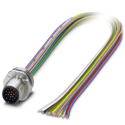 Встраиваемые разъемы - SACC-E-MS-17CON-M16/0,5 SCO - 1556304