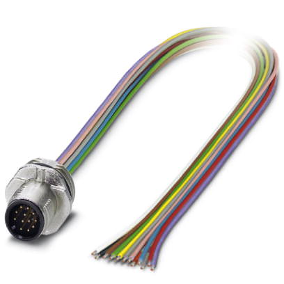 Встраиваемые разъемы - SACC-E-MS-12CON-M16/0,5 SCO - 1556265