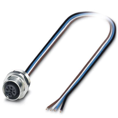 Встраиваемые разъемы - SACC-E-M12FS-4CON-PG 9/0,5 VA - 1555448
