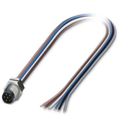 Встраиваемые разъемы - SACC-DSI-M 8MS-6CON-M 8/0,5 - 1453494