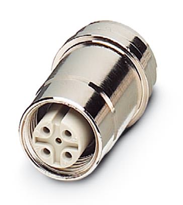 Встраиваемые разъемы - SACC-DSIP-M12FS-4CON-L180-SI - 1528219