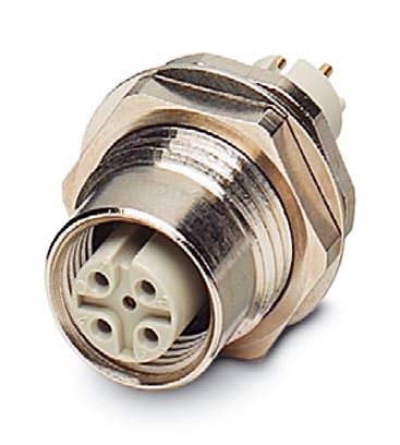 Встраиваемые разъемы - SACC-DSIV-M12FS-5CON-L180-SI - 1528167