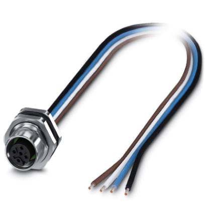 Встраиваемые разъемы - SACC-DSI-M12FS-5P-M16XL/0,5 - 1411586