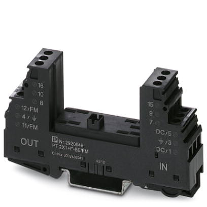 Базовый элемент для защиты от перенапряжений - PT 2X1+F-BE - 2856142