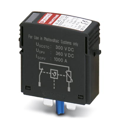 Штекерный модуль для защиты от перенапряжений, тип 1/2 - VAL-MS-T1/T2 600DC-PV-ST - 2801165