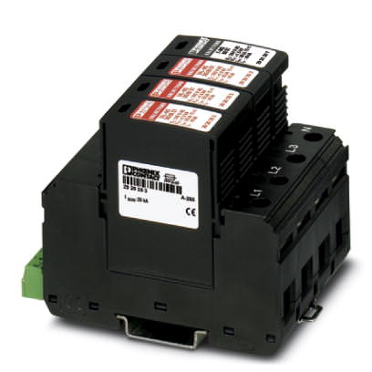 Устройство защиты от перенапряжений, тип 2 - VAL-MS 385/80/3+1-FM - 2920968