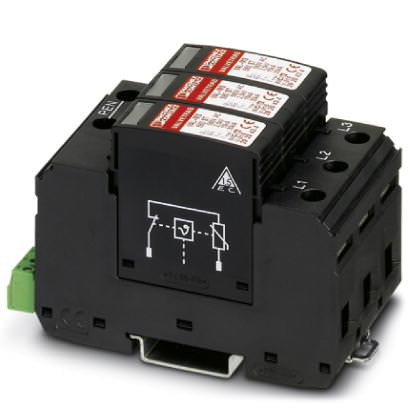 Устройство защиты от перенапряжений, тип 2 - VAL-MS 580/3+0-FM - 2920447
