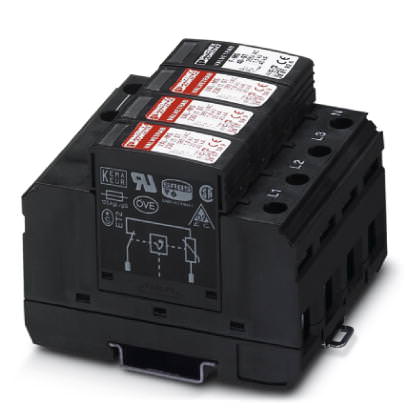 Устройство защиты от перенапряжений, тип 2 - VAL-MS 230/3+1 - 2838209