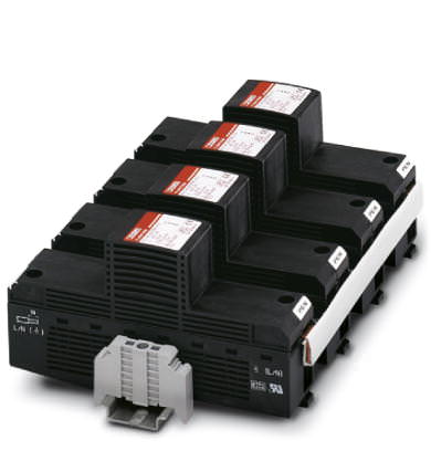 Молниезащитный разрядник, тип 1 - SYS-SET/3+1/T1/690 - 2800142