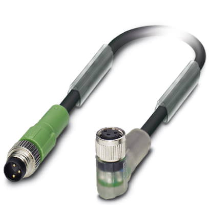 Кабель для датчика / исполнительного элемента - SAC-3P-M 8MS-M 8FR-2LN/.../... - 1513952