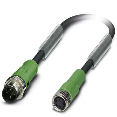 Кабель для датчика / исполнительного элемента - SAC-4P-MS-M8FS SCO/.../... - 1535749