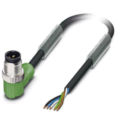 Кабель для датчика / исполнительного элемента - SAC-5P-M12MR/10,0-PUR - 1694460