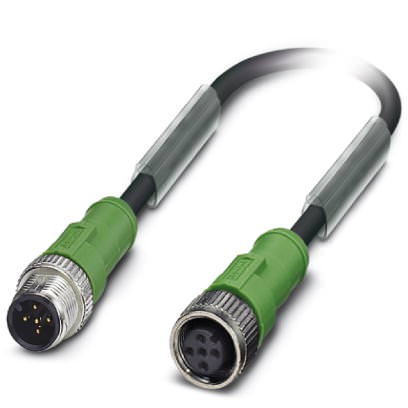Кабель для датчика / исполнительного элемента - SAC-5P-M12MS-M12FS/.../... - 1697140
