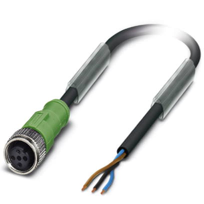 Кабель для датчика / исполнительного элемента - SAC-3P-M12FS/.../... - 1696688
