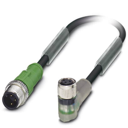 Кабель для датчика / исполнительного элемента - SAC-3P-M12MS/1,5-PUR/M 8FR-2L - 1694907
