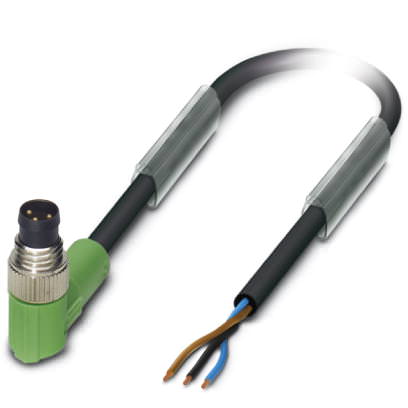 Кабель для датчика / исполнительного элемента - SAC-3P-M 8MR/10,0-PUR - 1694114