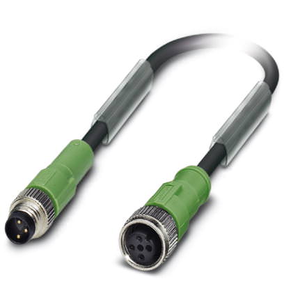Кабель для датчика / исполнительного элемента - SAC-3P-M 8MS/1,5-PUR/M12FS - 1682320
