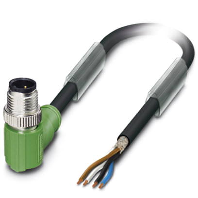 Кабель для датчика / исполнительного элемента - SAC-4P-M12MR/ 5,0-PUR SH - 1682896