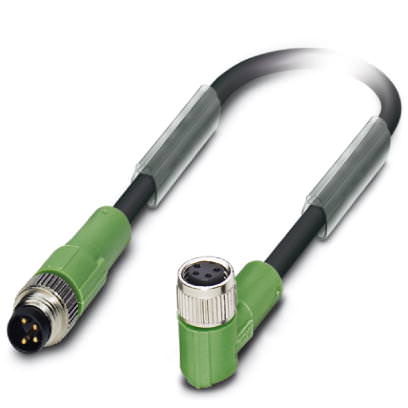 Кабель для датчика / исполнительного элемента - SAC-4P-M 8MS/0,3-PUR/M 8FR - 1682184