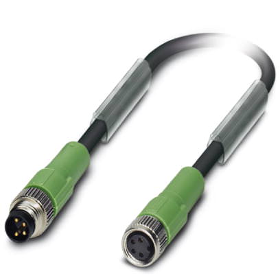 Кабель для датчика / исполнительного элемента - SAC-4P-M 8MS/1,5-PUR/M 8FS - 1682168
