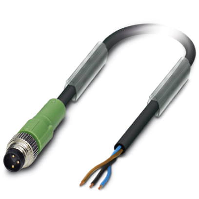 Кабель для датчика / исполнительного элемента - SAC-3P-M 8MS/1,5-PUR - 1681664