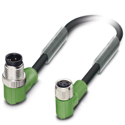 Кабель для датчика / исполнительного элемента - SAC-4P-M12MR/3,0-PUR/M 8FR - 1671580