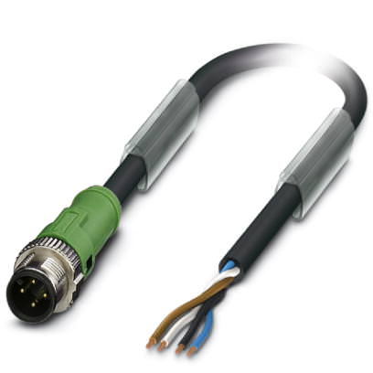 Кабель для датчика / исполнительного элемента - SAC-4P-MS/ 5,0-186 SCO - 1555619