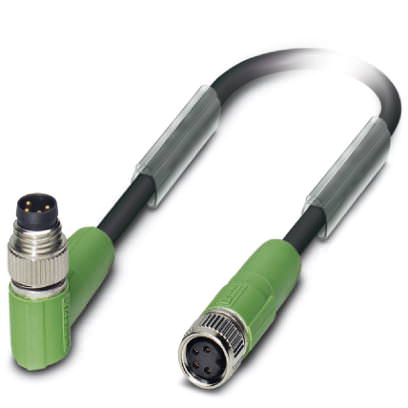 Кабель для датчика / исполнительного элемента - SAC-4P-M 8MR-M 8FS SH/.../... - 1552117