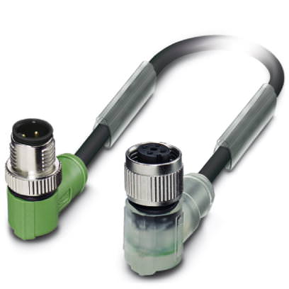 Кабель для датчика / исполнительного элемента - SAC-3P-MR-FR-2L B SCO/.../... - 1542156