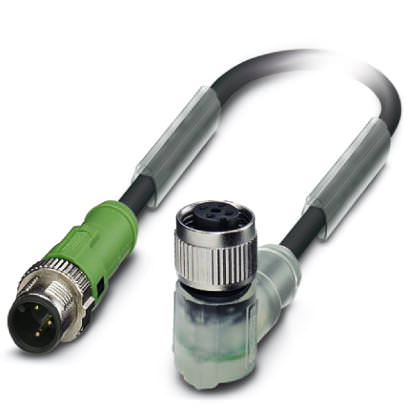 Кабель для датчика / исполнительного элемента - SAC-3P-MS-FR-2L B SCO/.../... - 1542127