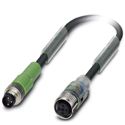 Кабель для датчика / исполнительного элемента - SAC-3P-M 8MS-FS-2L SCO/.../... - 1541843