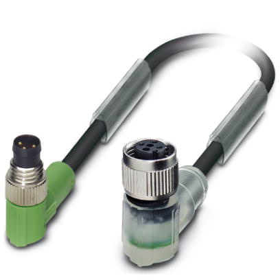 Кабель для датчика / исполнительного элемента - SAC-3P-M 8MR-FR-2L SCO/.../... - 1541966