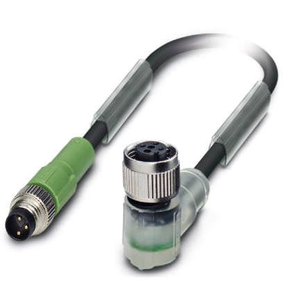 Кабель для датчика / исполнительного элемента - SAC-3P-M 8MS-FR-2L SCO/.../... - 1541937