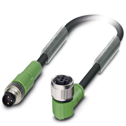 Кабель для датчика / исполнительного элемента - SAC-3P-M 8MS-FR SCO/.../... - 1541924