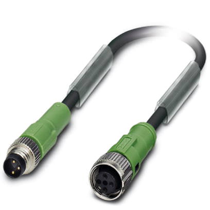 Кабель для датчика / исполнительного элемента - SAC-3P-M 8MS-FS SCO/.../... - 1541911