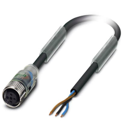 Кабель для датчика / исполнительного элемента - SAC-3P-FS-2L SCO/.../... - 1542059