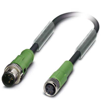Кабель для датчика / исполнительного элемента - SAC-3P-MS-M8FS SCO/.../... - 1535736
