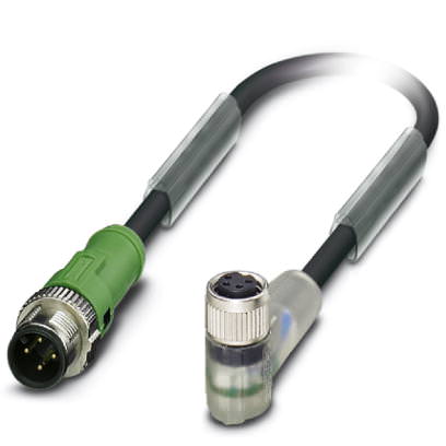 Кабель для датчика / исполнительного элемента - SAC-4P-MS-M8FR-2L SCO/.../... - 1535723